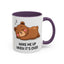 Humor Mug - Wake Me Up When It's over