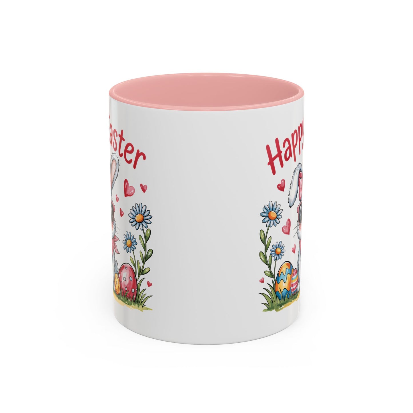 Easter Mug - Happy Easter Cool Bunny