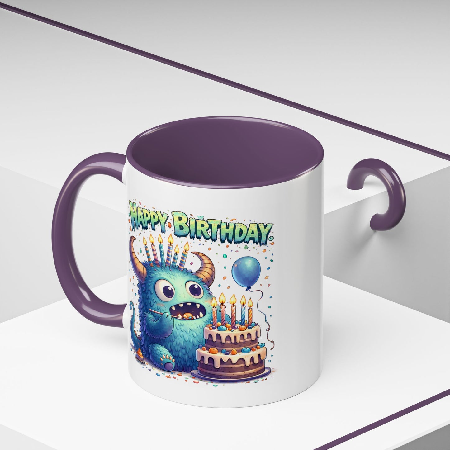 Birthday Mug - Monster Cake