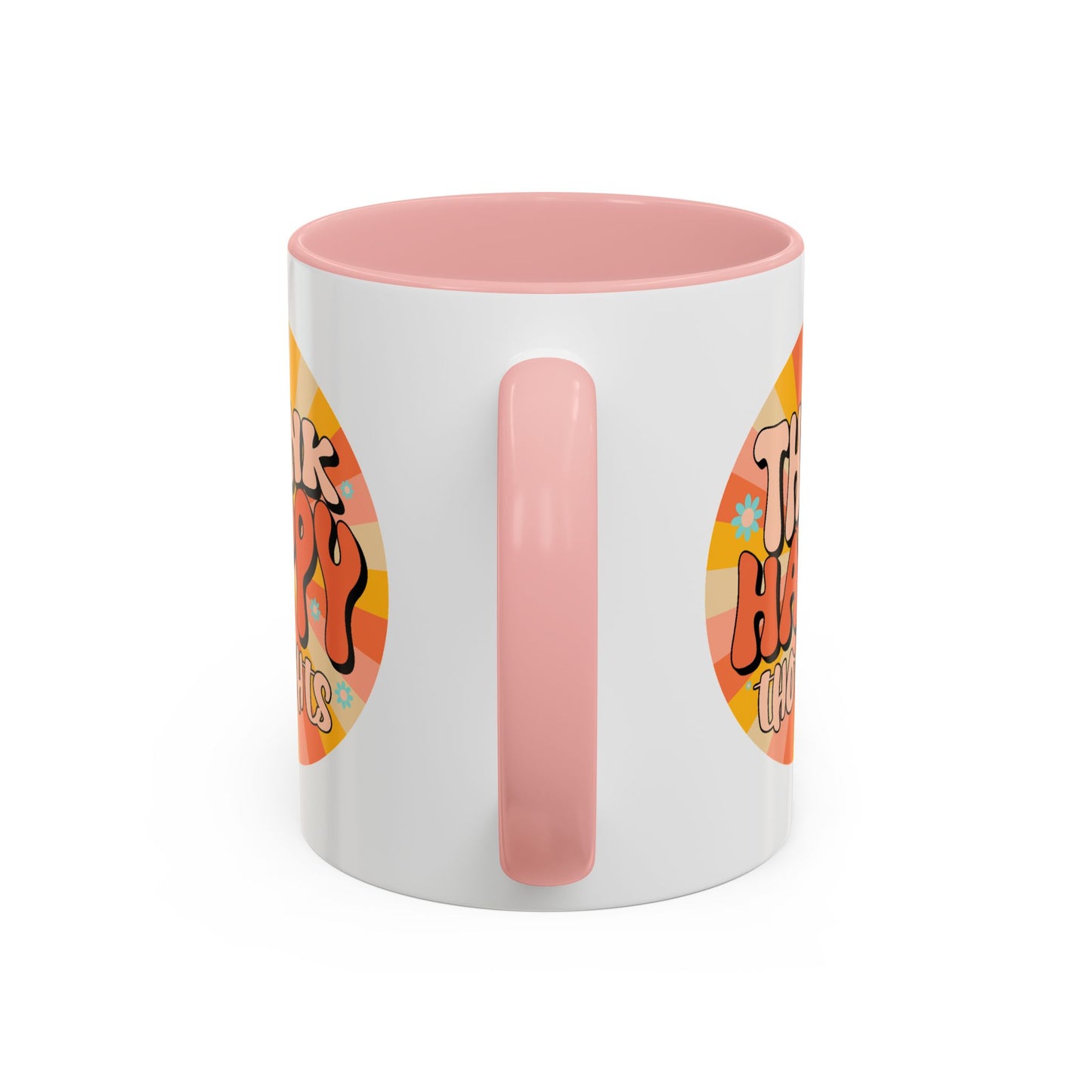 Wellness Mug - Think Happy Thoughts Hippie