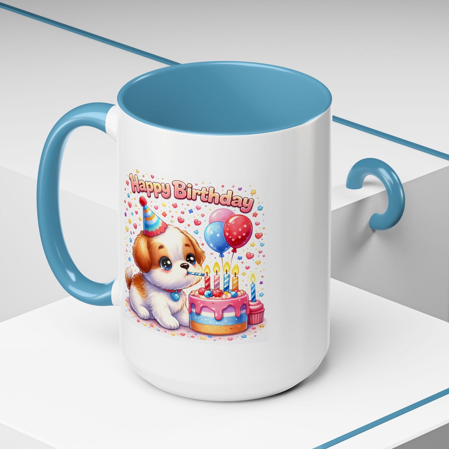 Birthday Mug - Puppy Cake