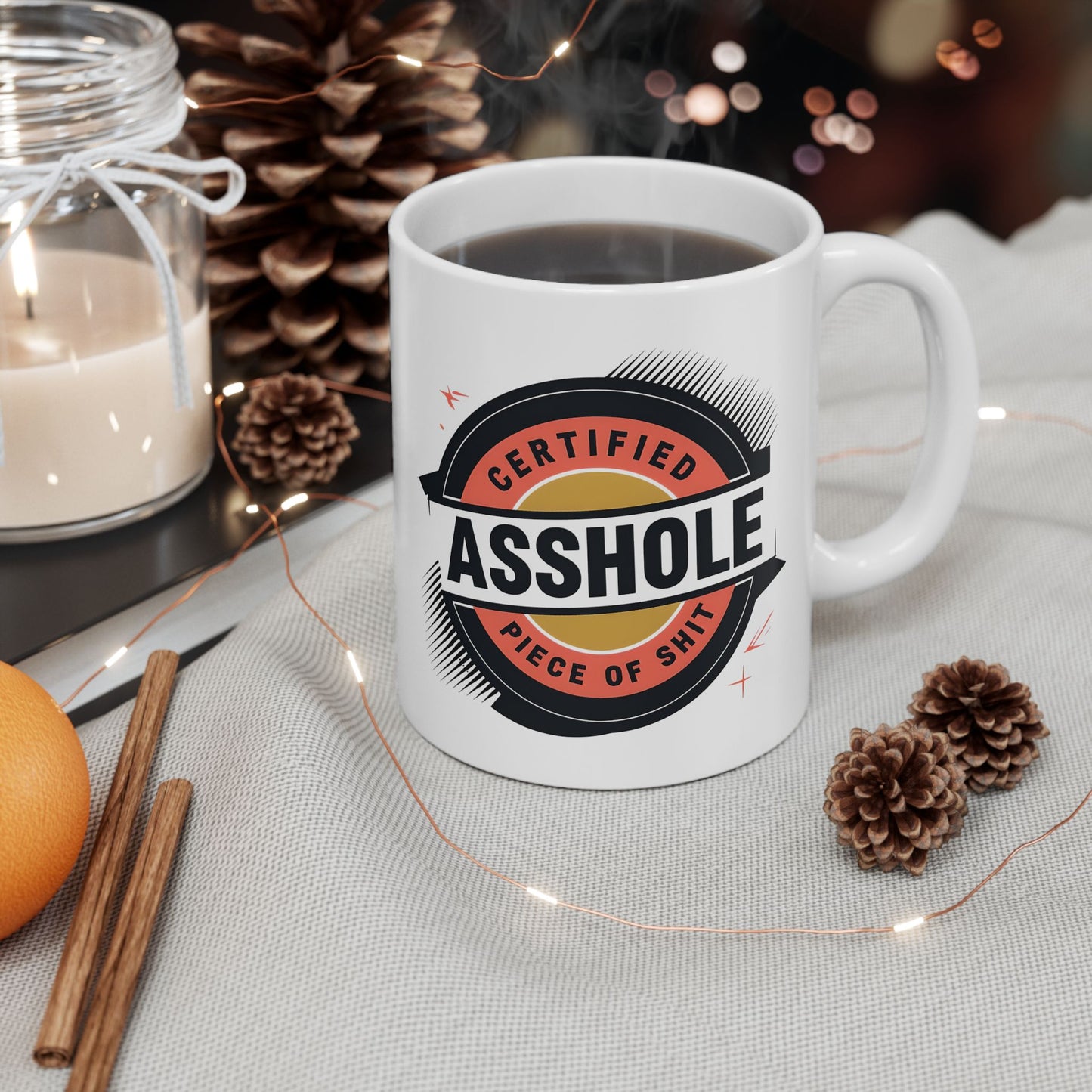 Adult Mug - Certified Asshole