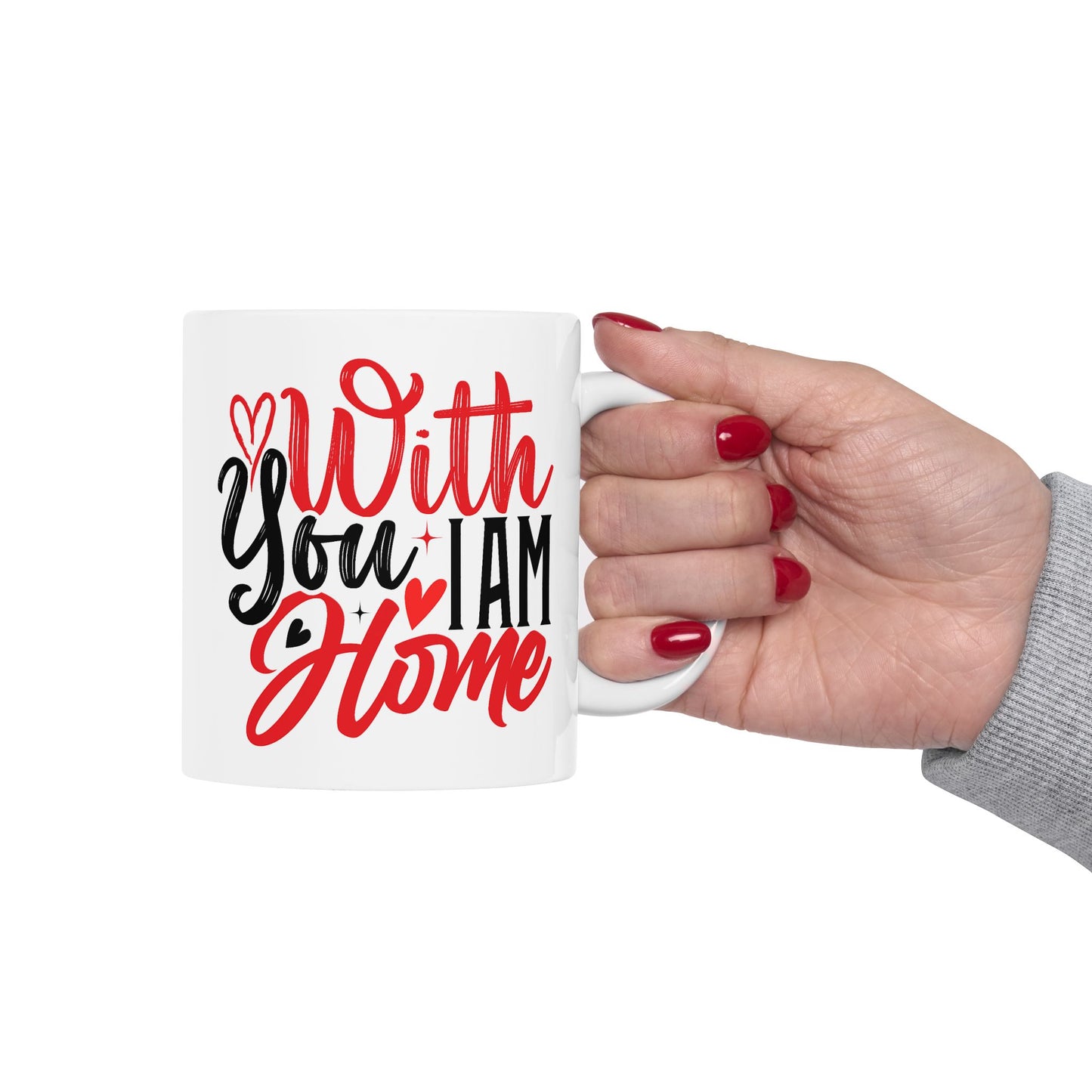 Anniversary Mug - With You I Am Home