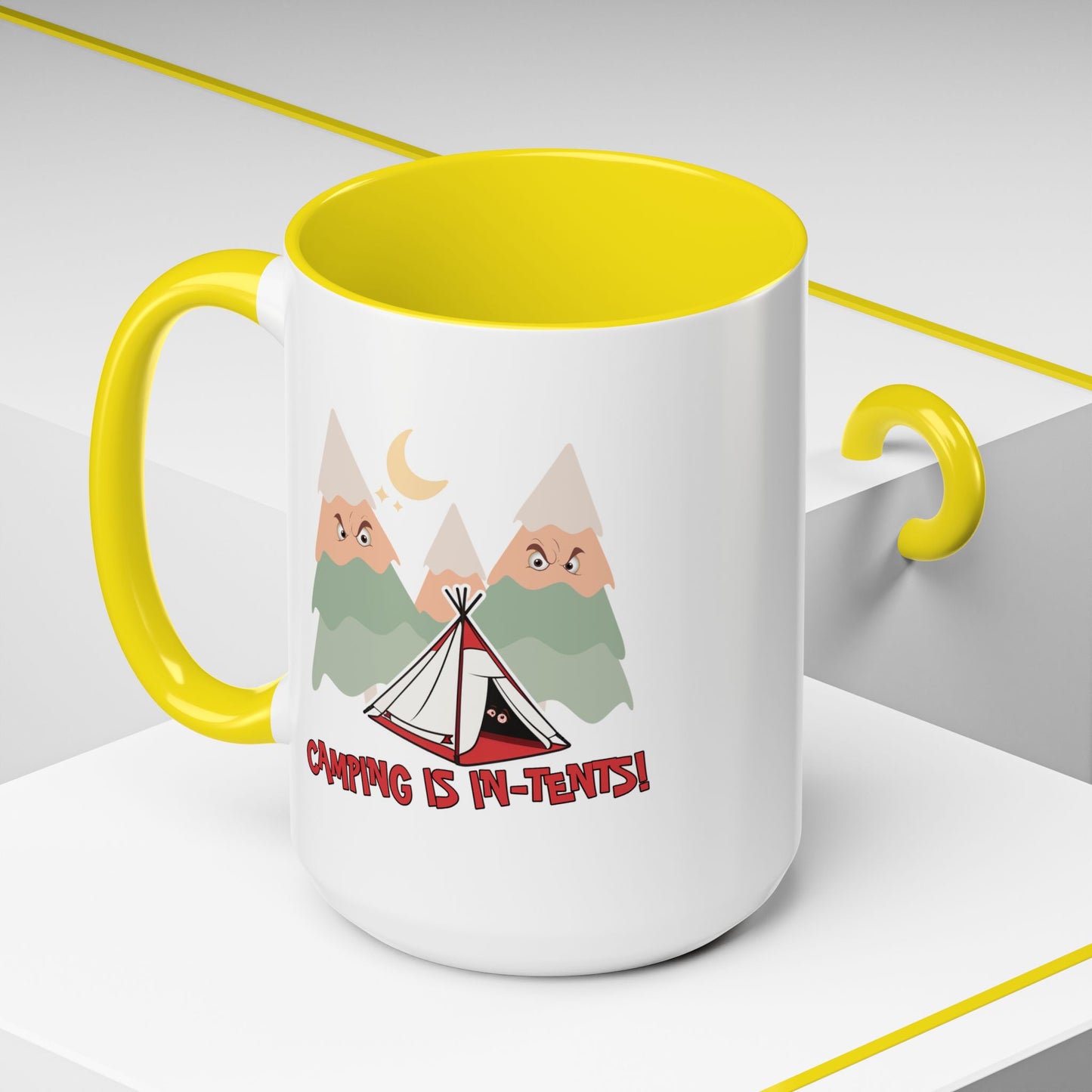 Humor Mug - Camping Is In Tents