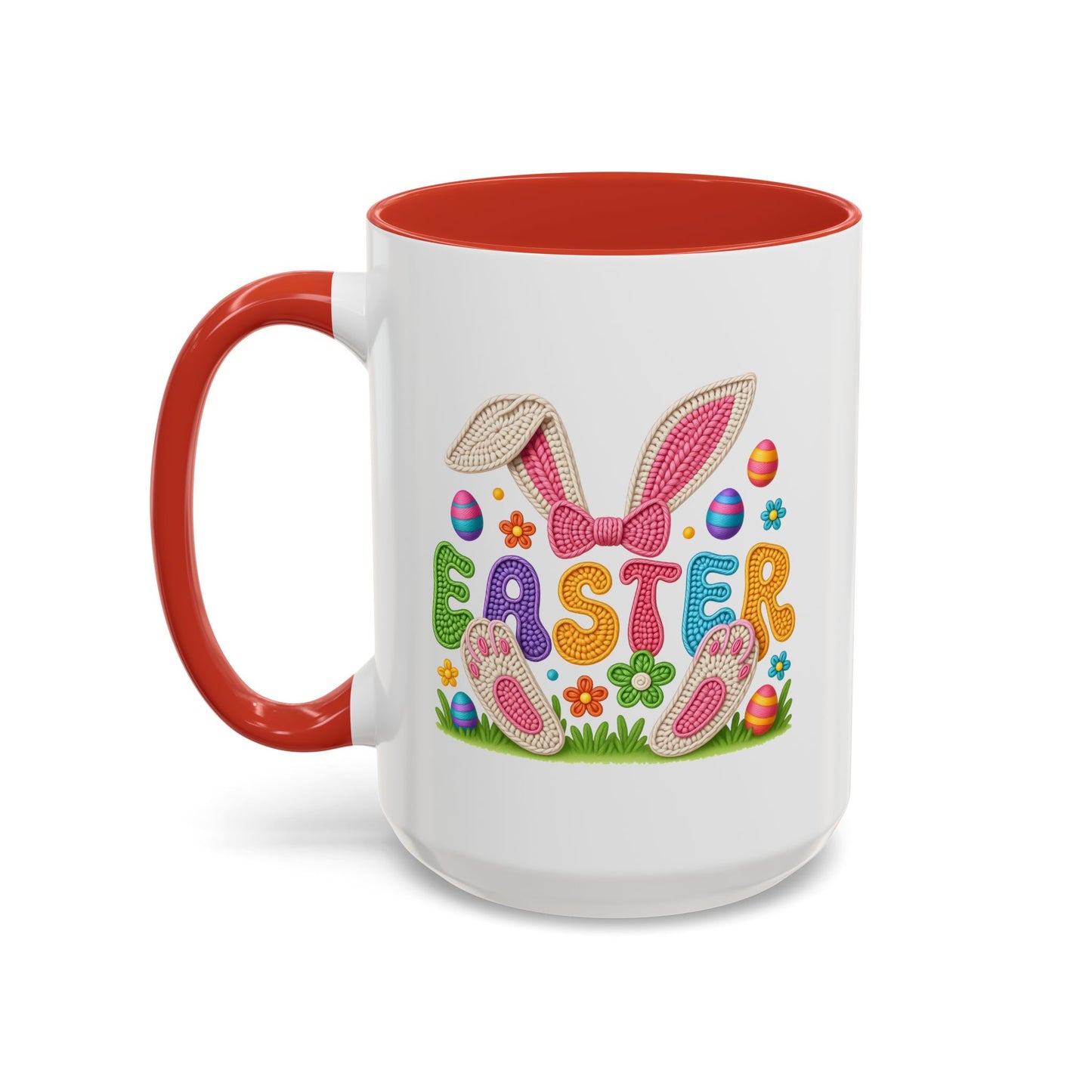 Easter Mug - Yarn Easter Bunny