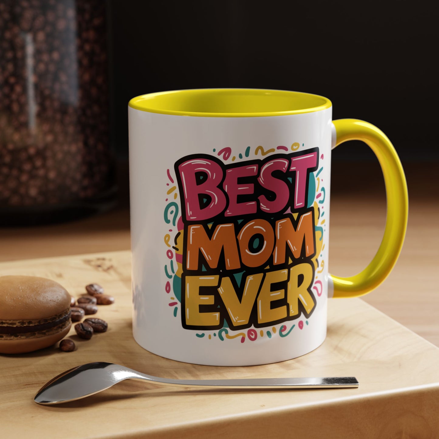 Mother's Day Mug - Best Mom Ever Banner