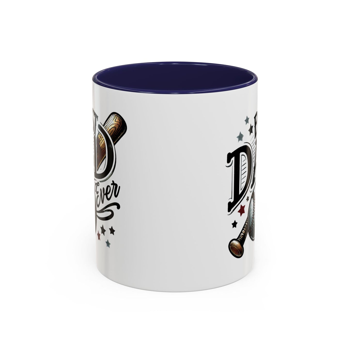 Father's Day Mug - Best Dad Ever Baseball