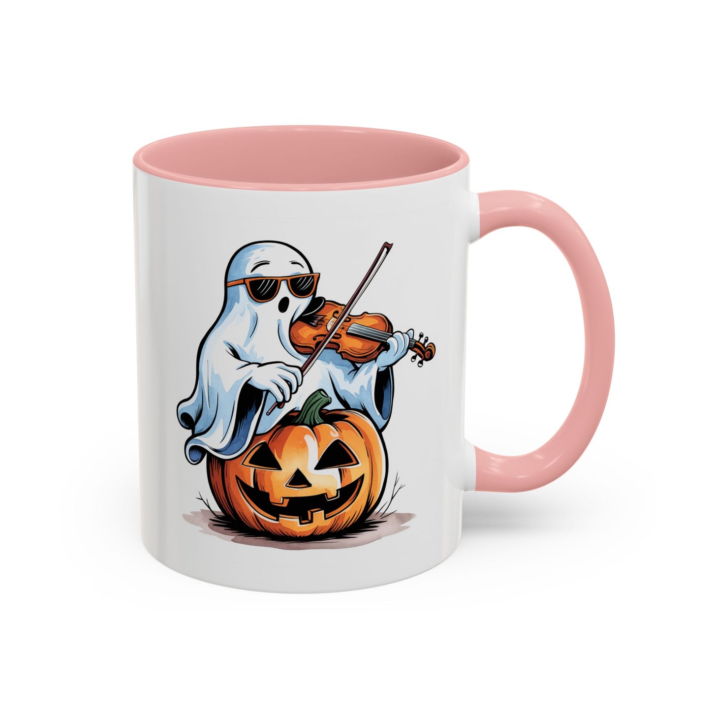 Halloween Mug - Violin Playing Ghost