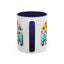 Mother's Day Mug - Mom Cat Red Heart