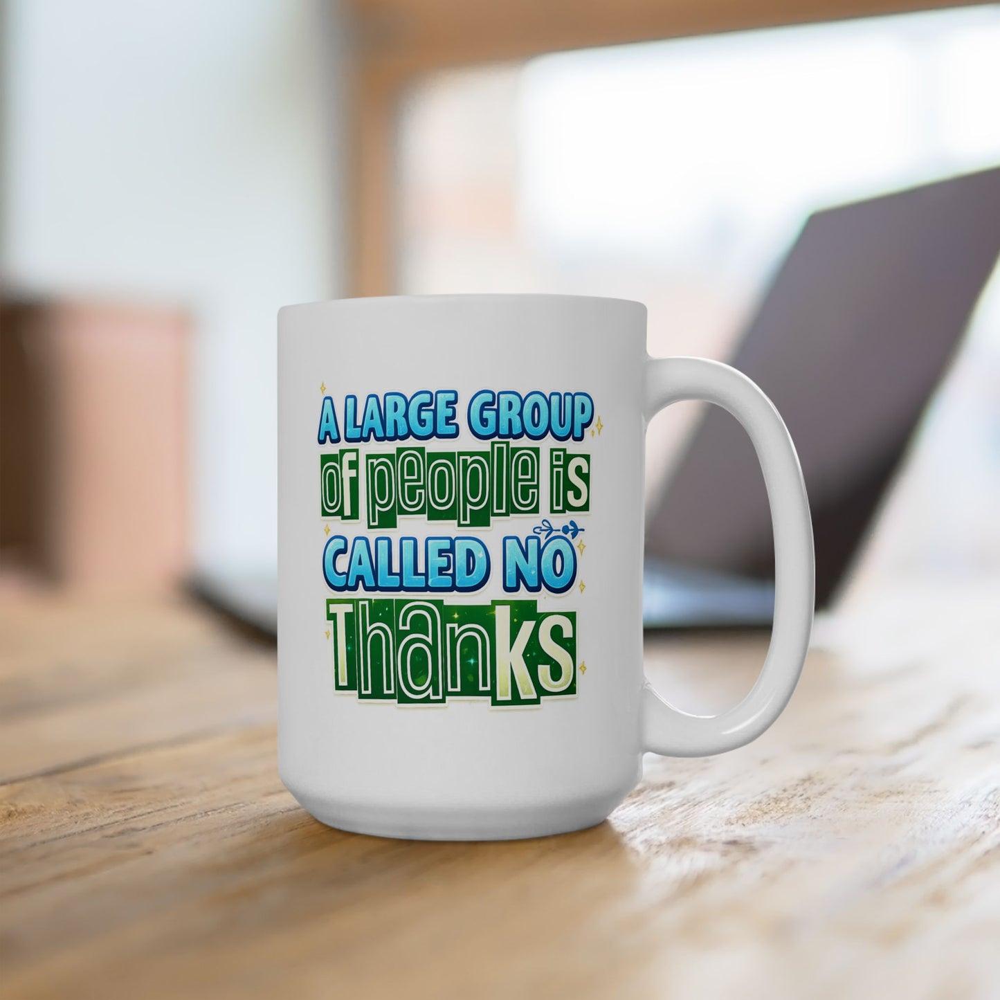 Humor Mug - A Large Group of People