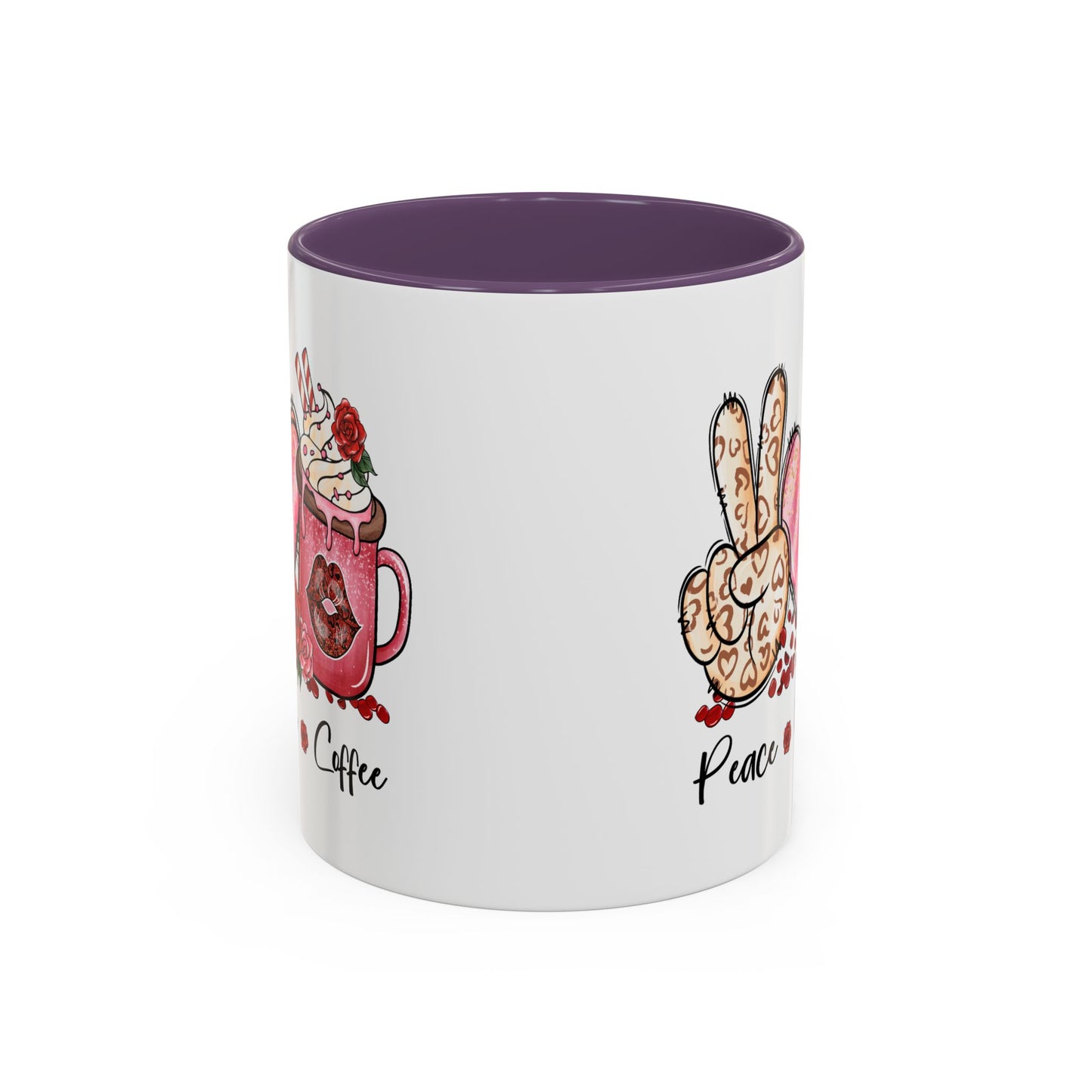 Humor Mug - Peace Love Coffee