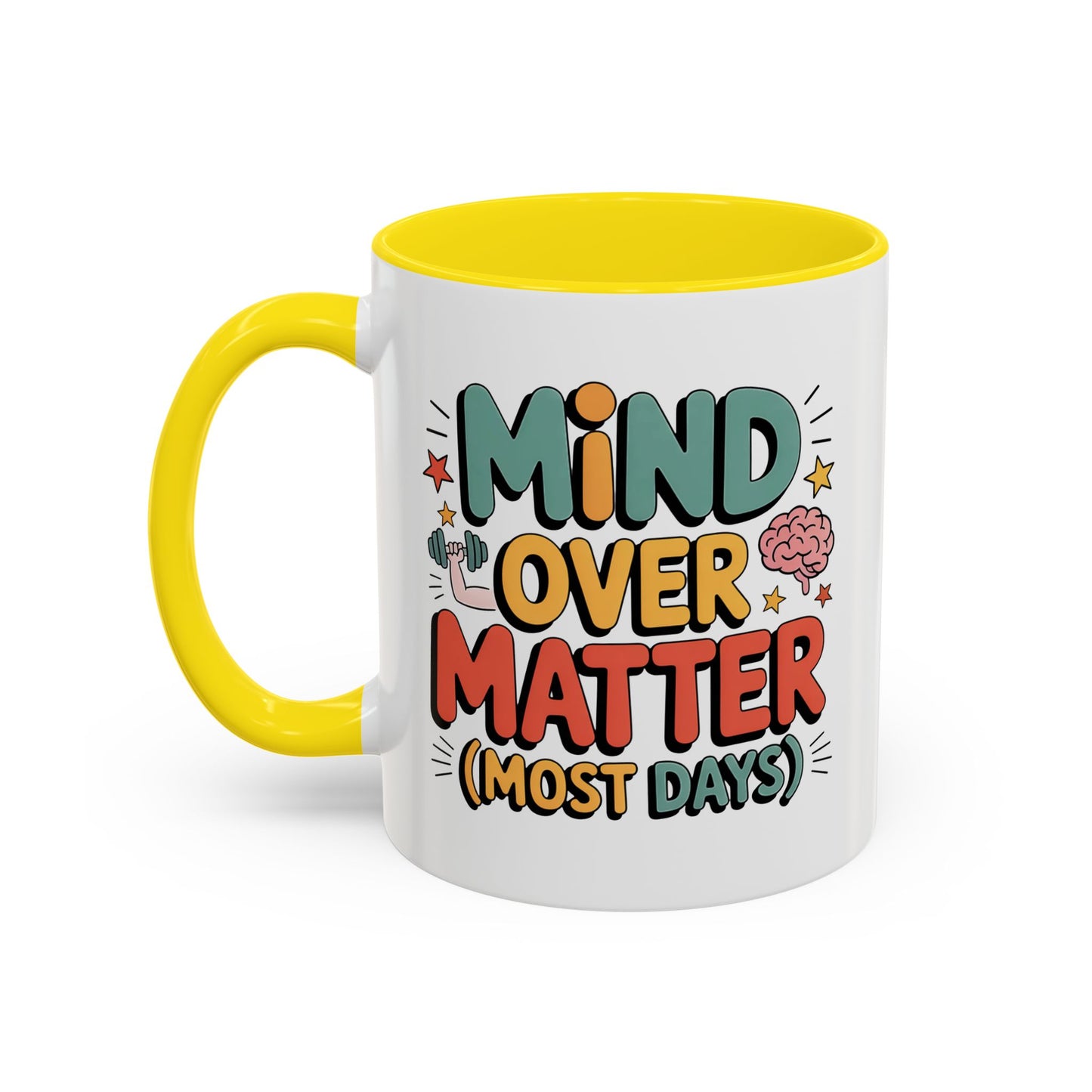 Wellness Mug - Mind Over Matter Graphic