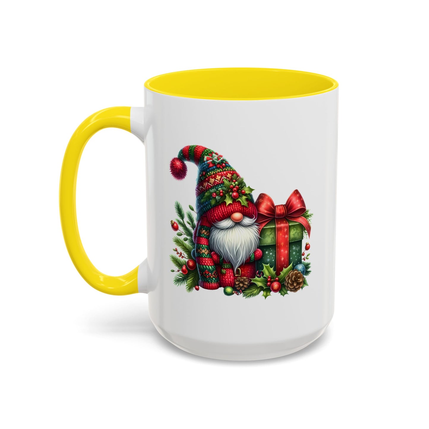 Christmas Mug - Gnome and Present