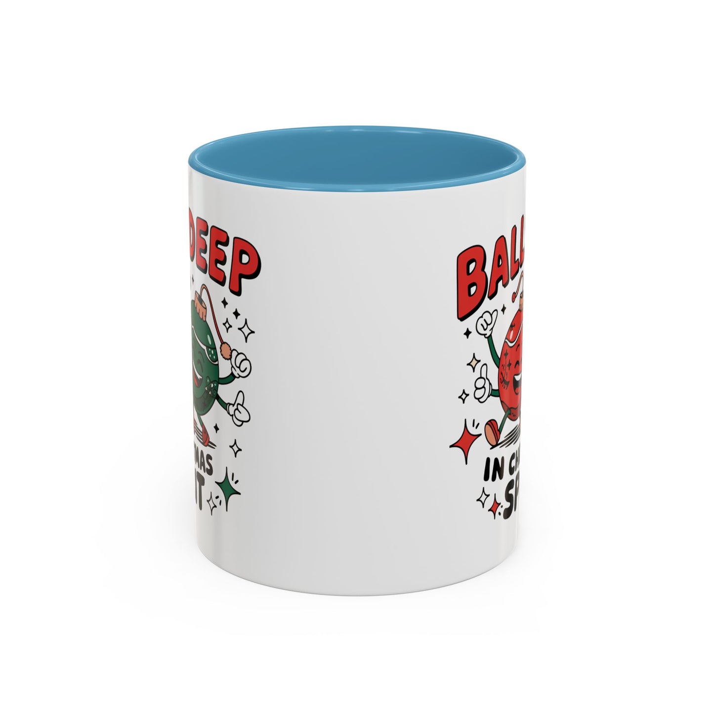 Adult Mug - Balls Deep in Christmas Spirit