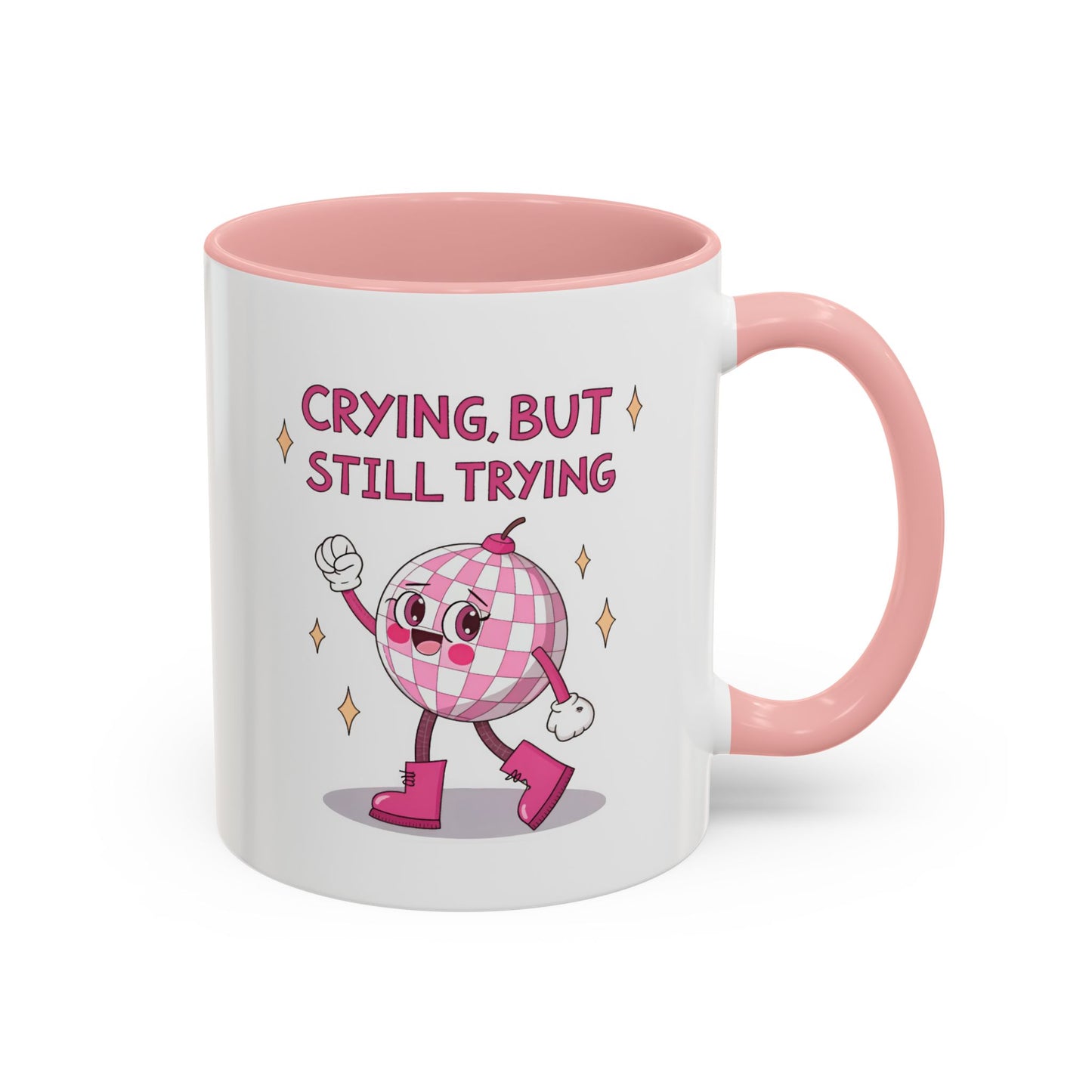 Wellness Mug - Crying But Still Trying