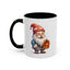 Christmas Mug - Old Gnome with Present