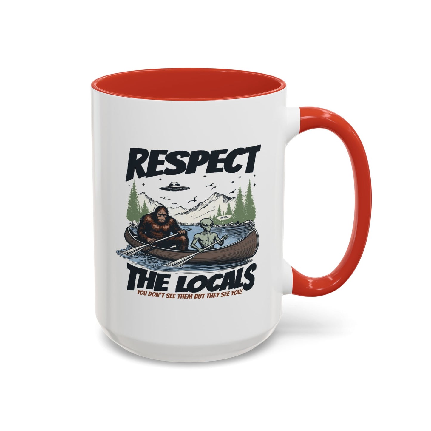 Alien Mug - Respect The Locals