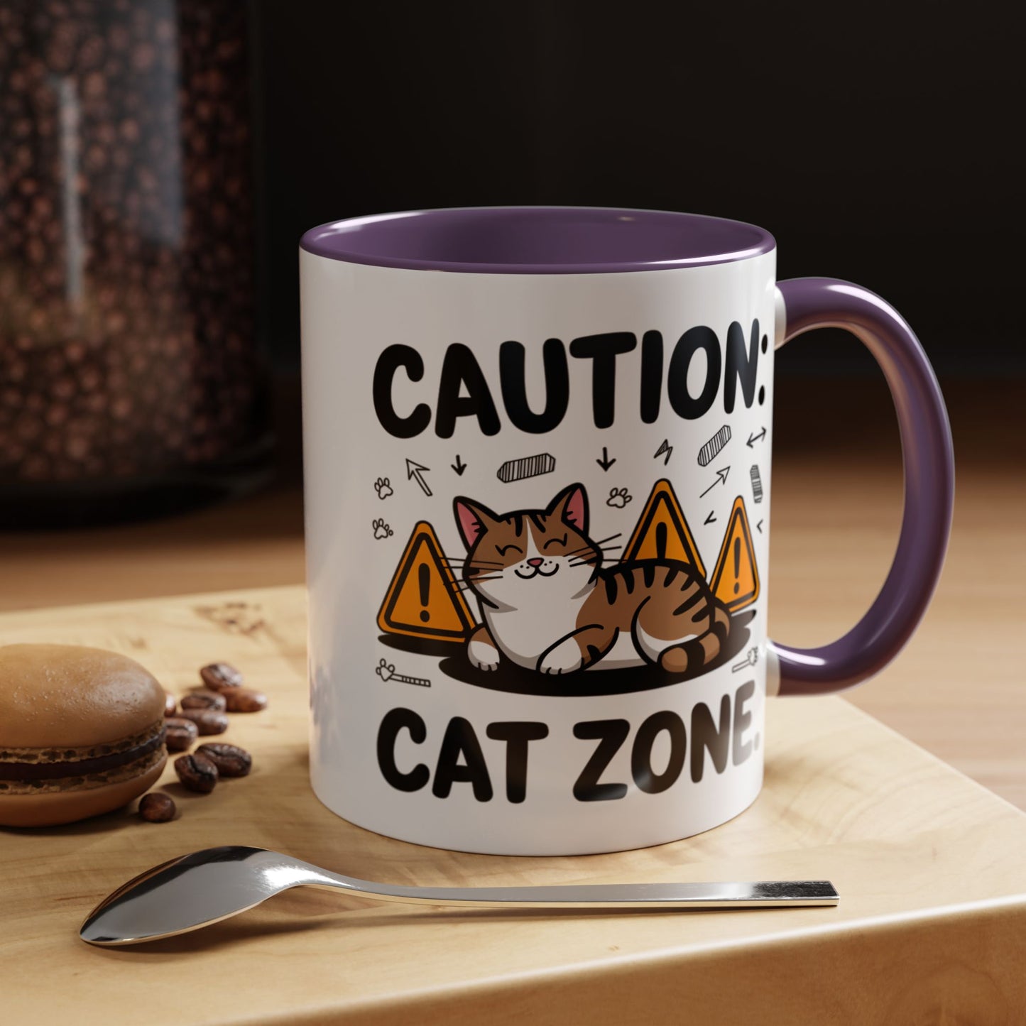 Animal Mug - Caution: Cat Zone