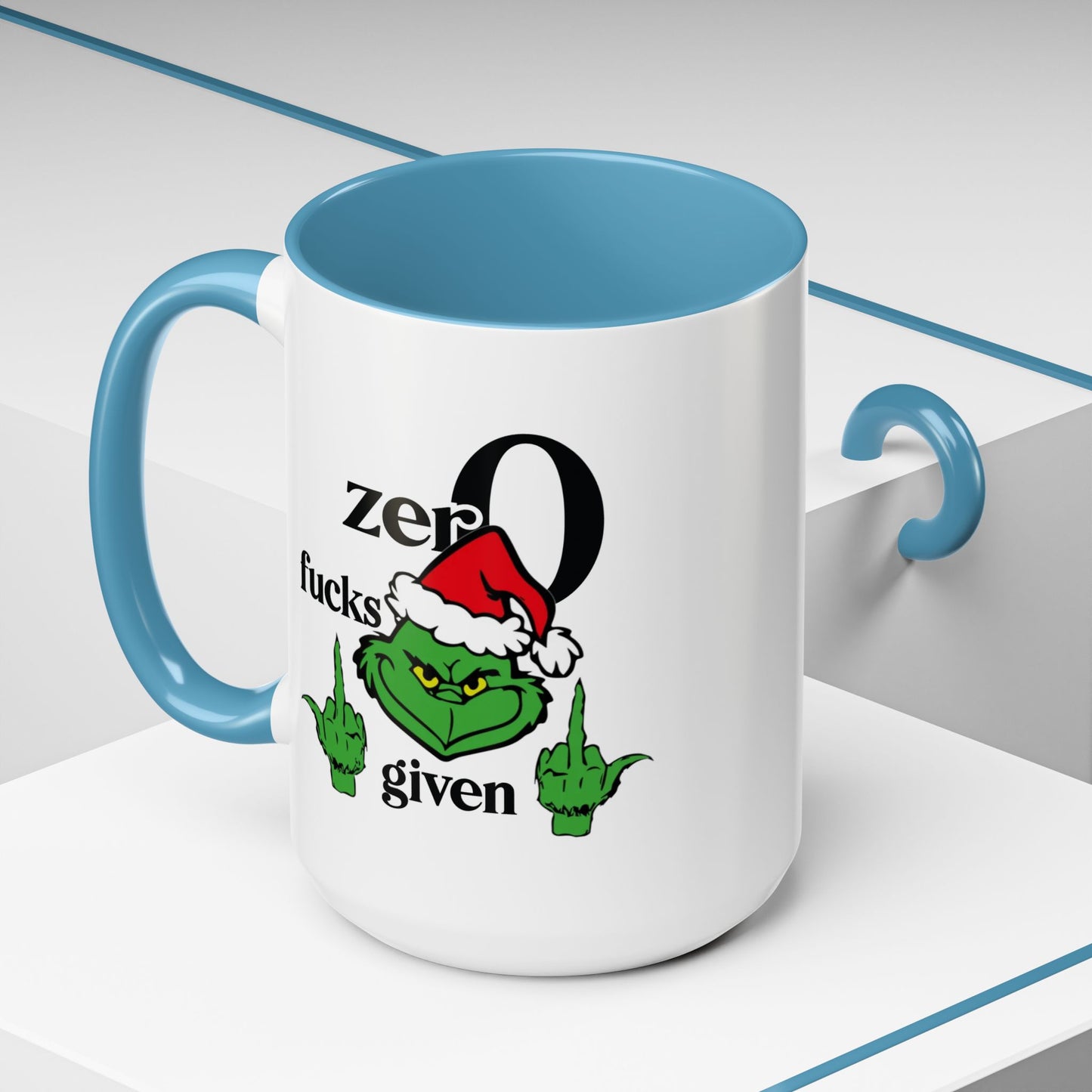 Adult Mug - Zero Fucks Given Grinch