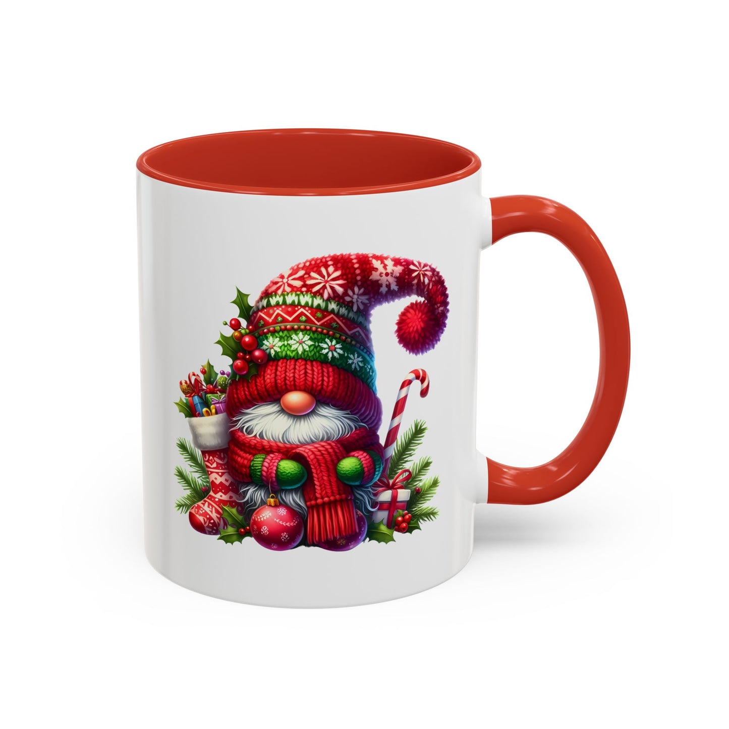 Christmas Mug - Gnome and Candy Cane
