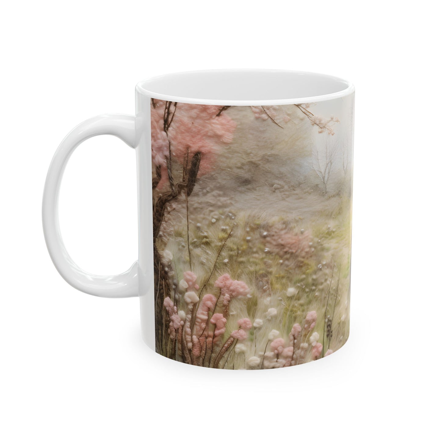 Artistic Mug - Felted Hourse 5