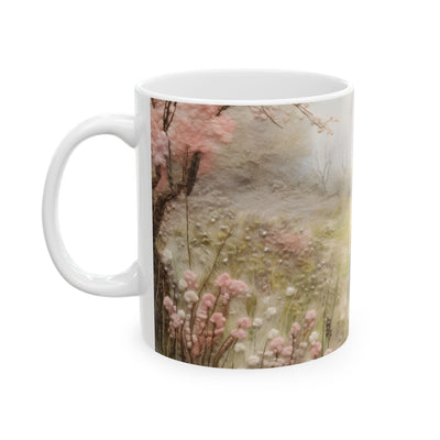 Artistic Mug - Felted Hourse 5