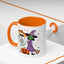 Halloween Mug - Skeleton & Witch