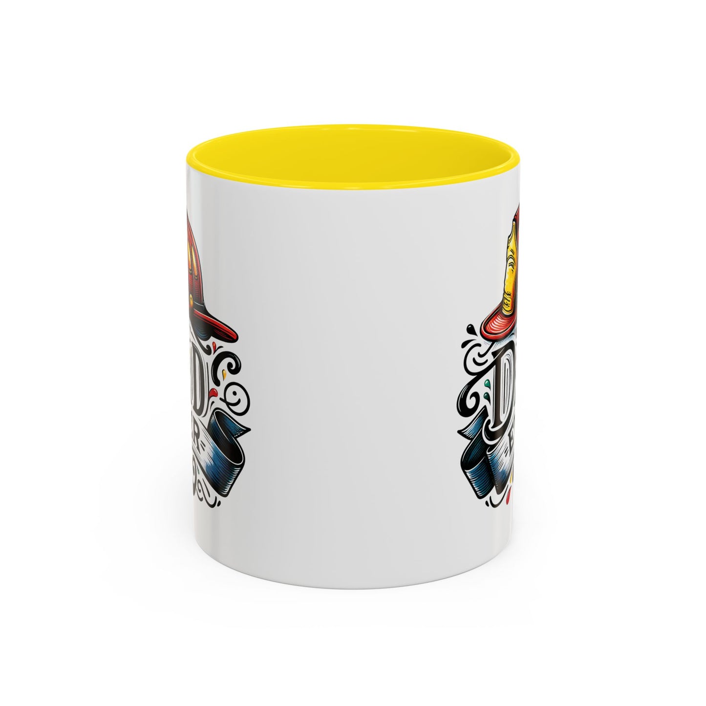 Father's Day Mug - Best Dad Ever Fireman