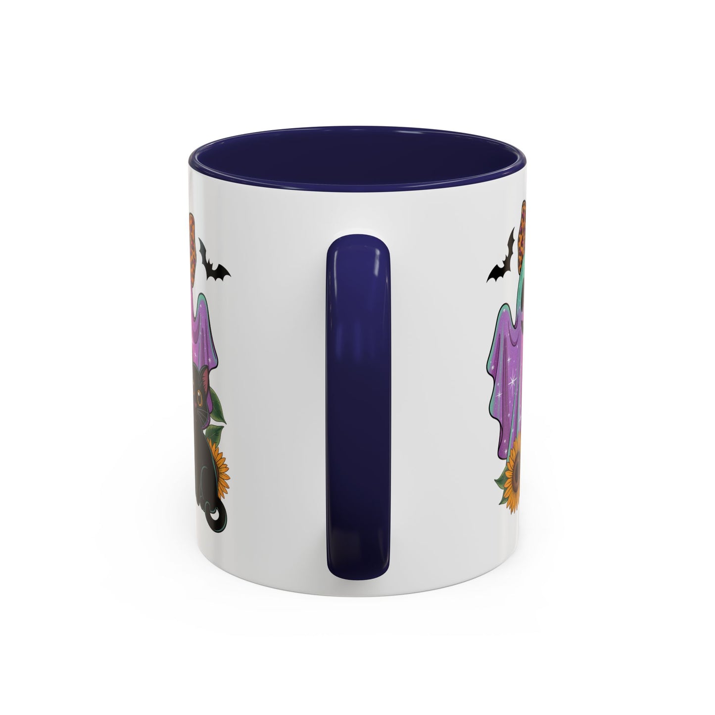 Halloween Mug - Cute Ghost With Cat