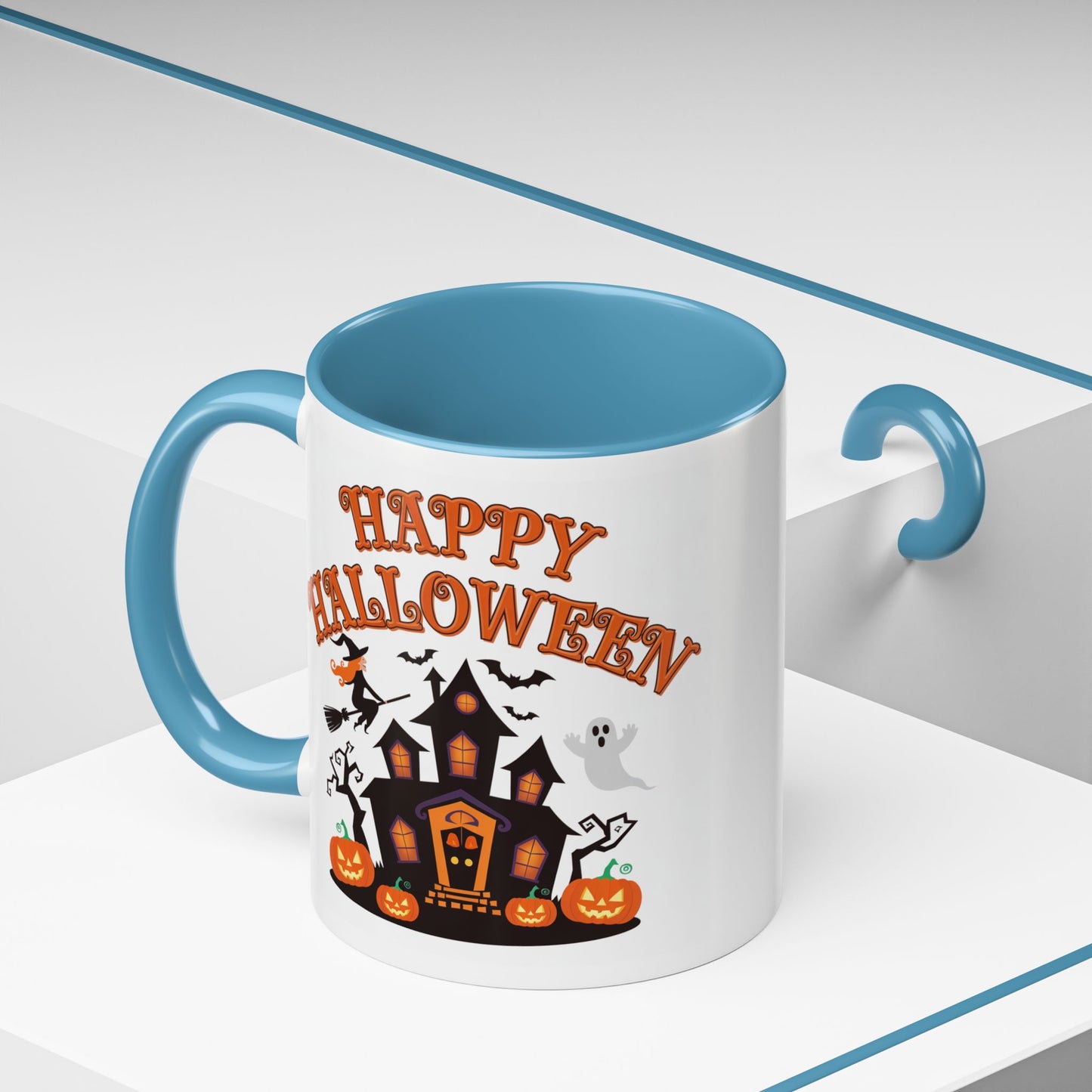 Halloween Mug - Happy Halloween Ghost House