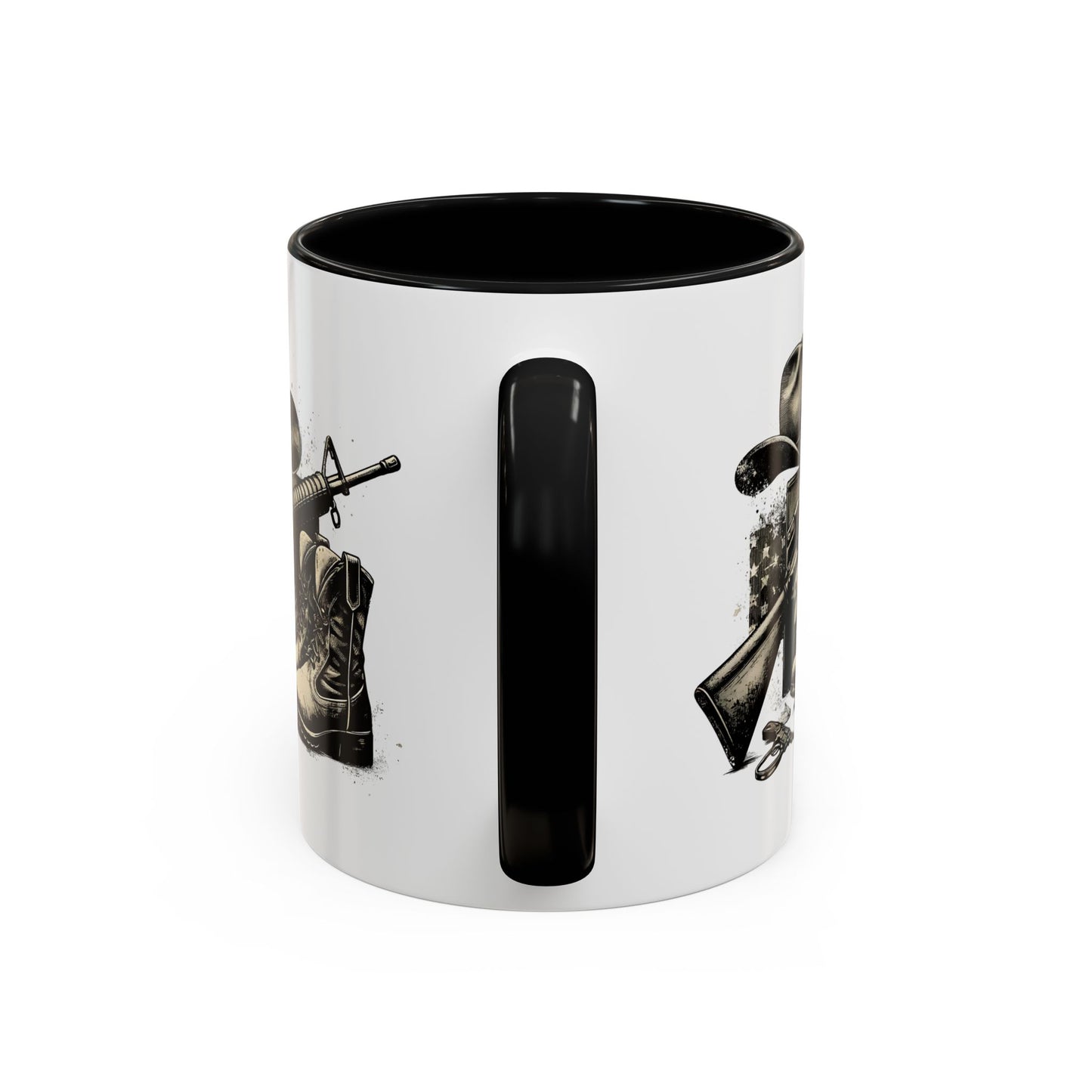 4th of July Mug - Soldier Hat Boots Gun