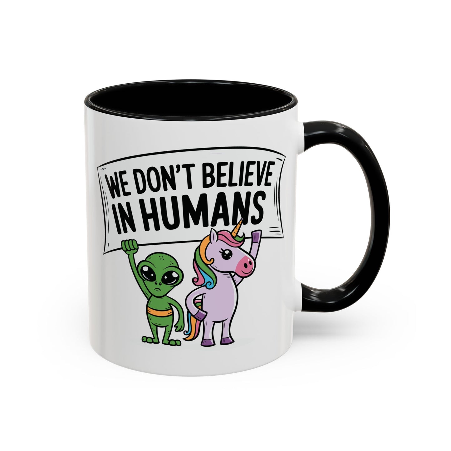 Alien Mug - We Don't Believe