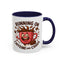 Humor Mug - Running On Caffeine and Chaos