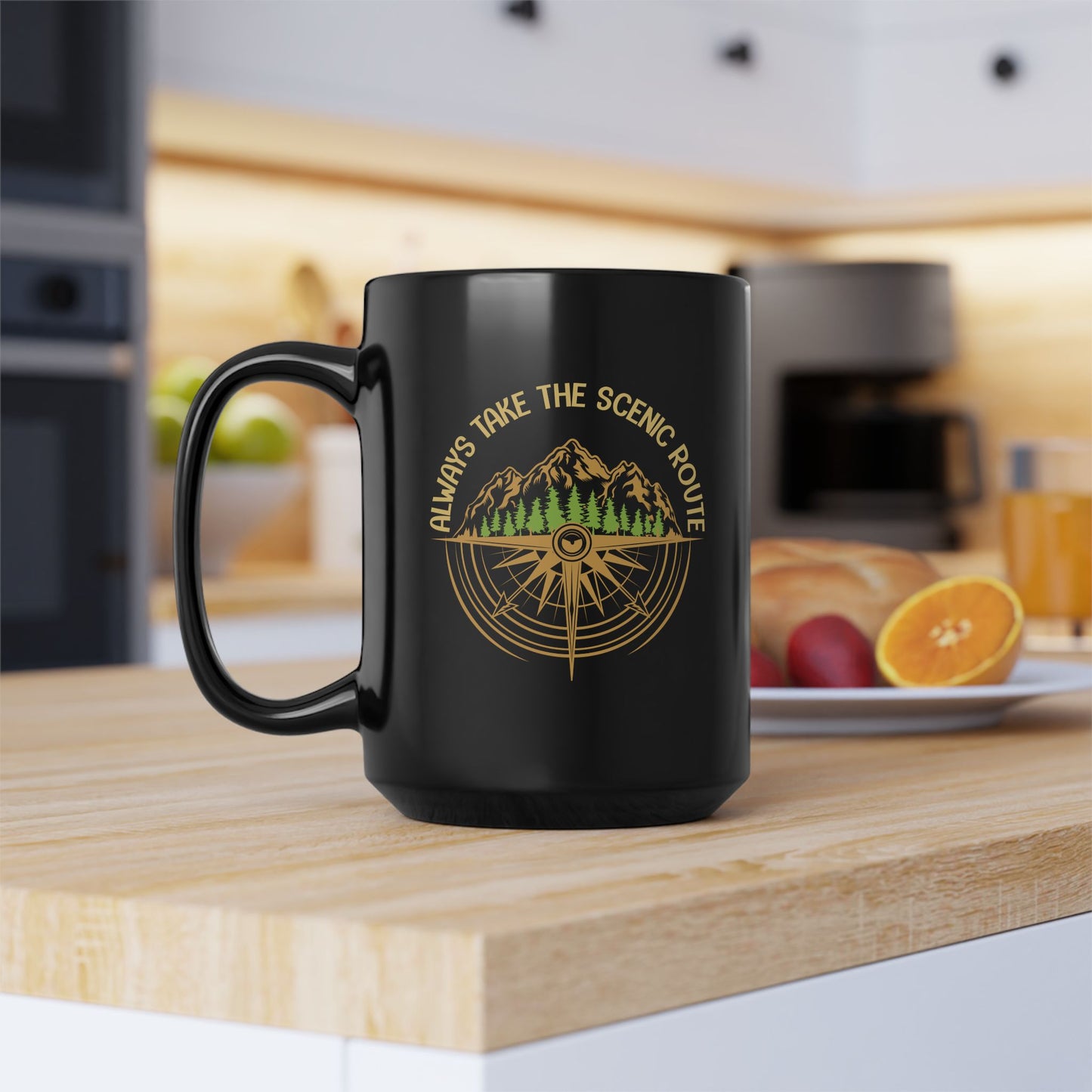 Adventure Mug - Always Take The Scenic Route