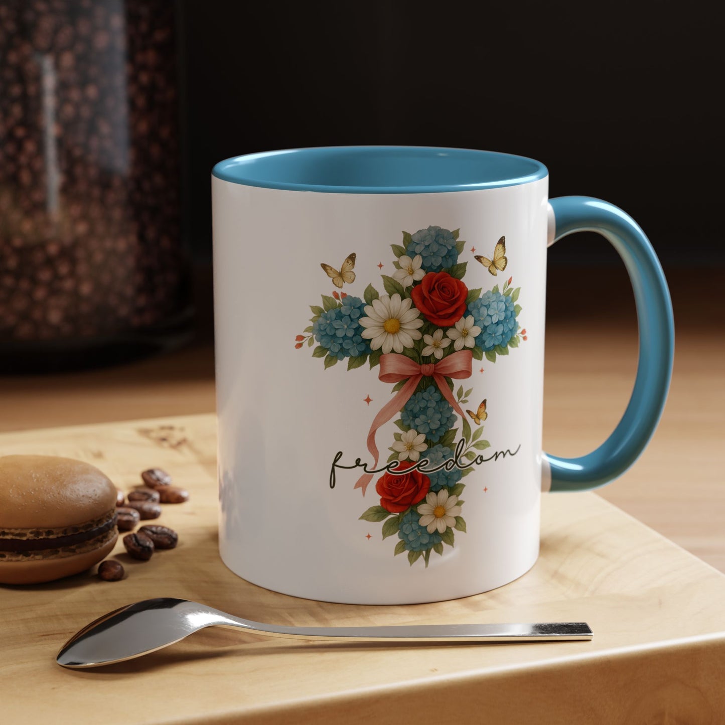 4th of July Mug - Freedom Cross