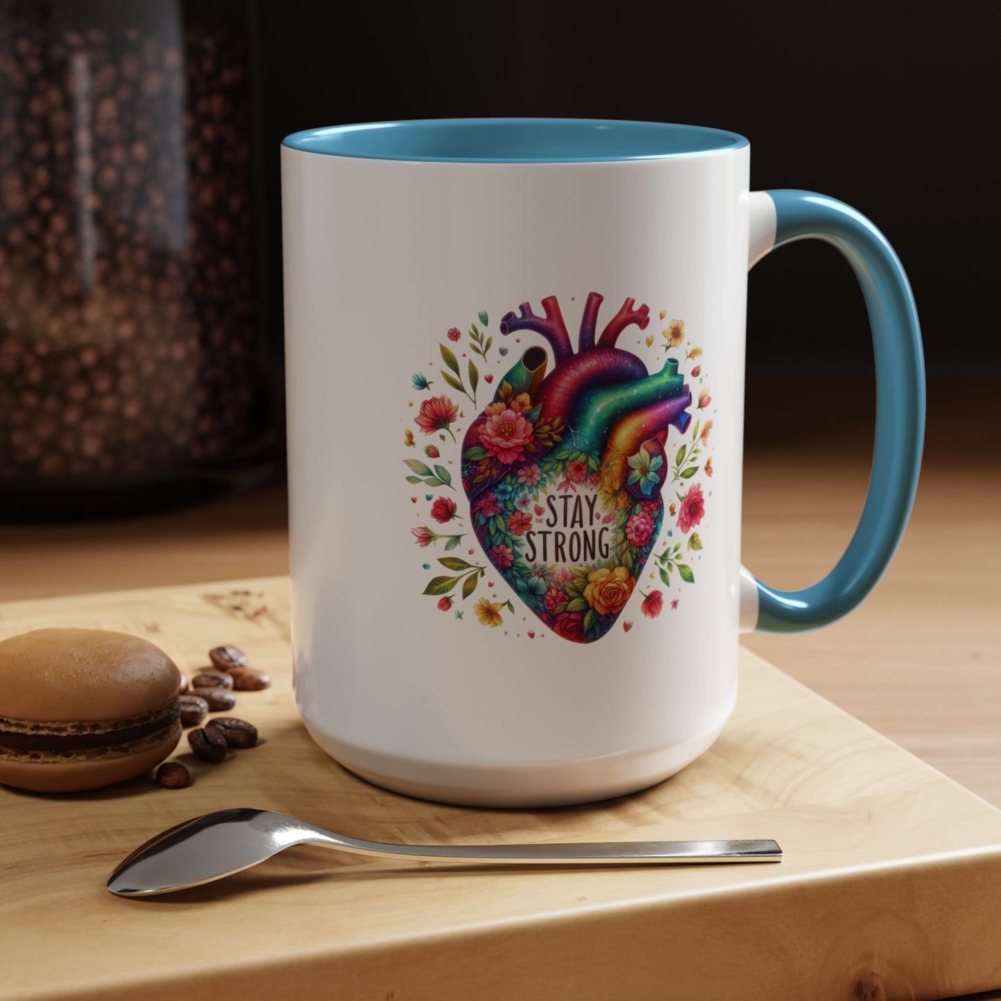 Wellness Mug - Stay Strong Heart