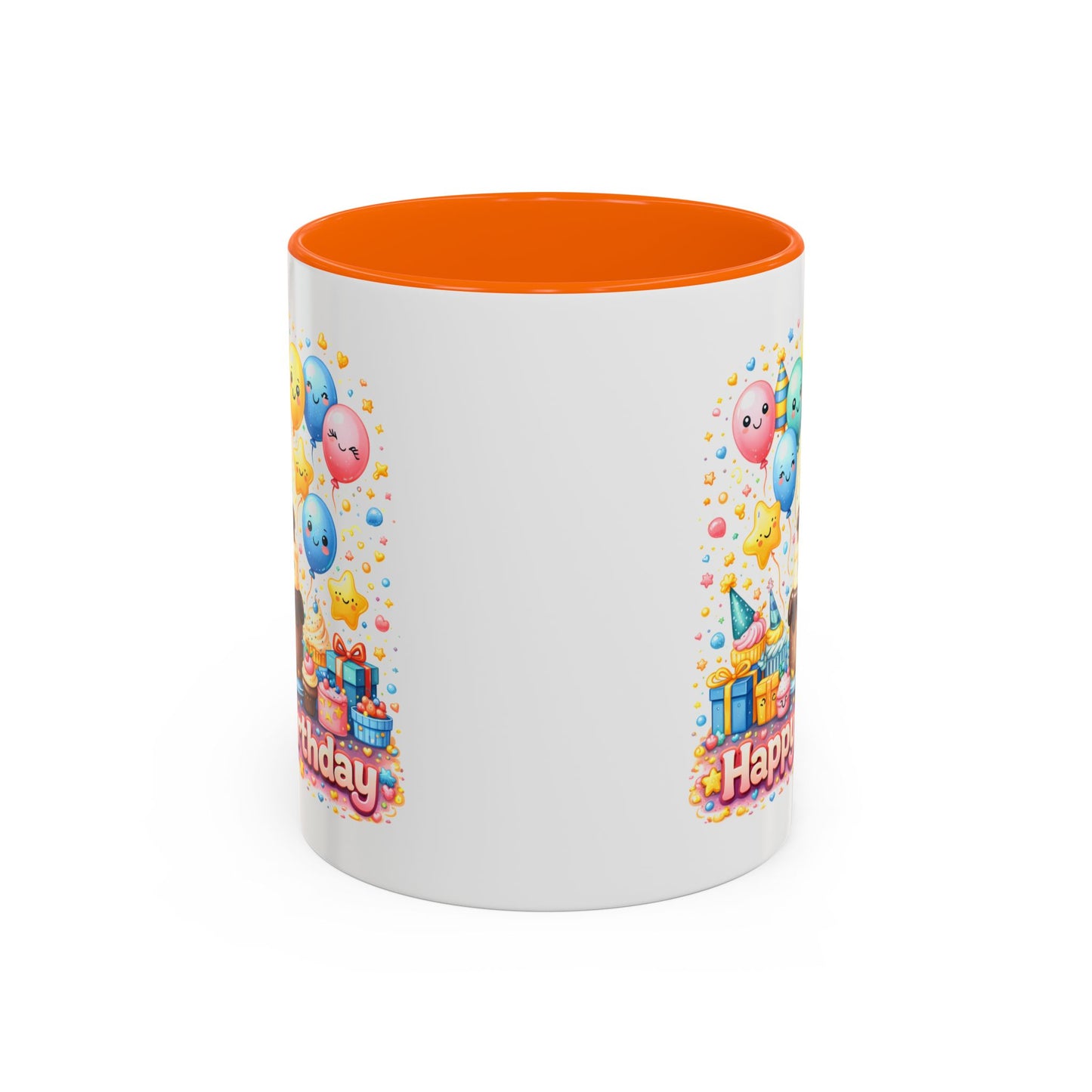 Birthday Mug - Cake and Balloons