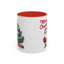 Christmas Mug - Merry Christmas Red Text Santa Tree Presents