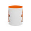 Christmas Mug - Gingerbread Man Red Bow