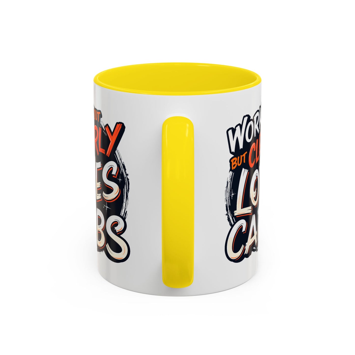 Adult Mug - Works Out But
