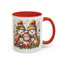 Christmas Mug - Gingerbread Snowman Family 3
