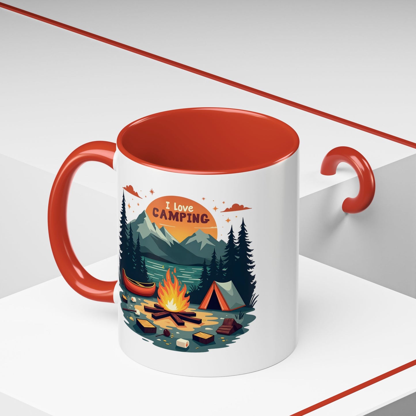 Adventure Mug - I Love Camping
