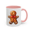 Christmas Mug - Gingerbread Man Red Bow