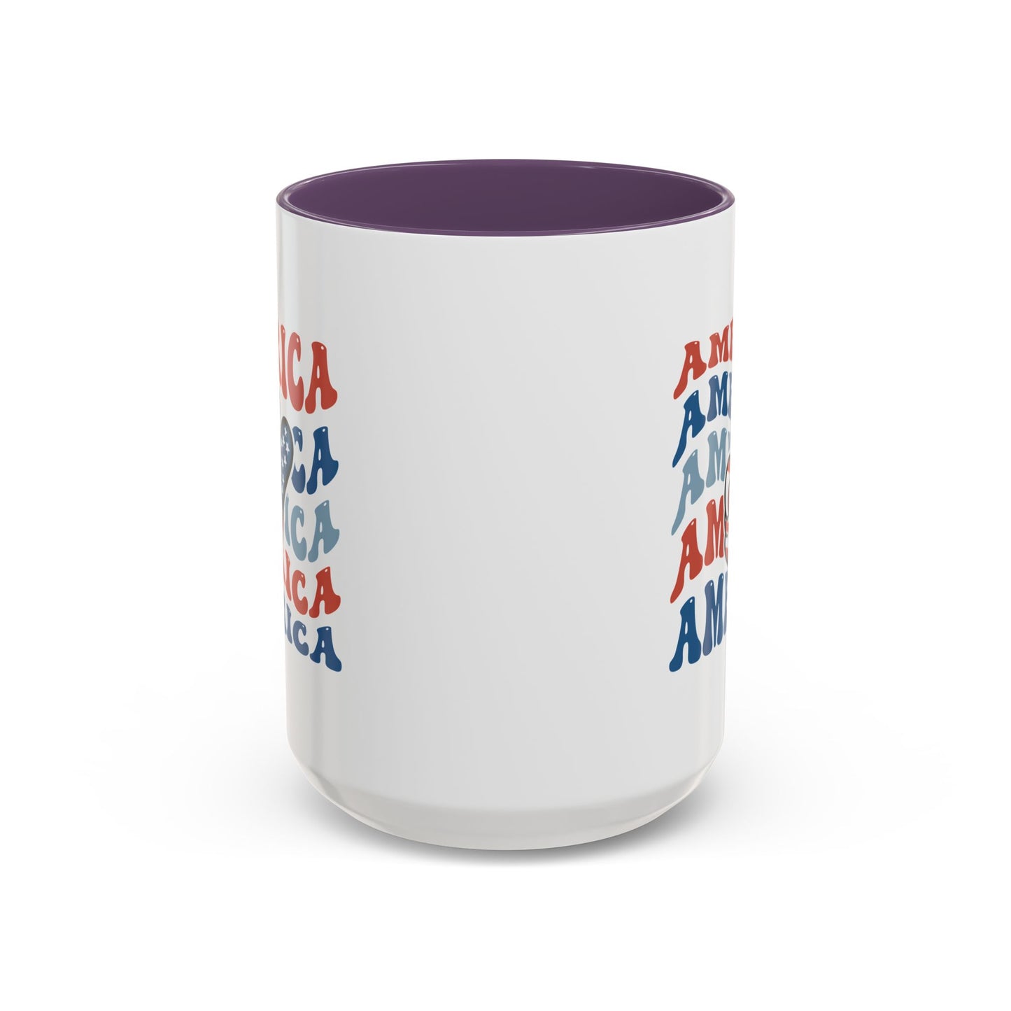 4th of July Mug - America peace Sign