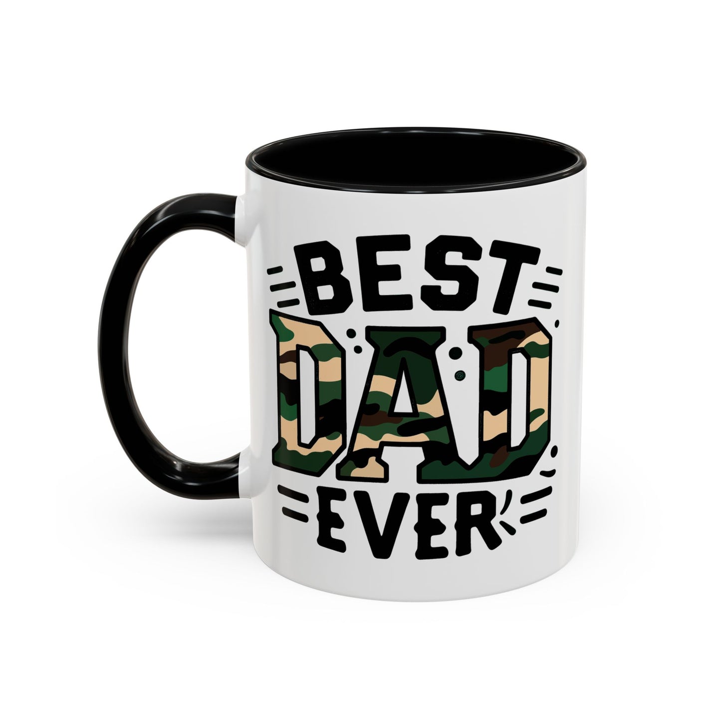 Father's Day Mug - Best Dad Ever Cammo