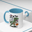 Halloween Mug - Skeleton Riding Dinosaur