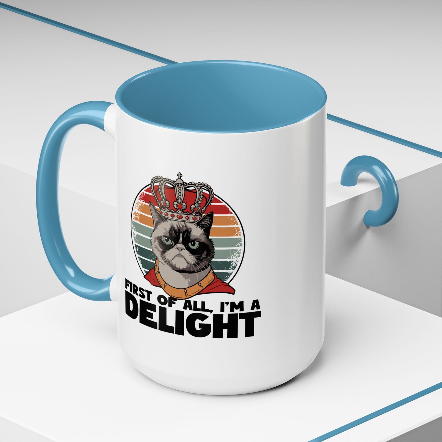 Animal Mug - First of All I'm a Delight