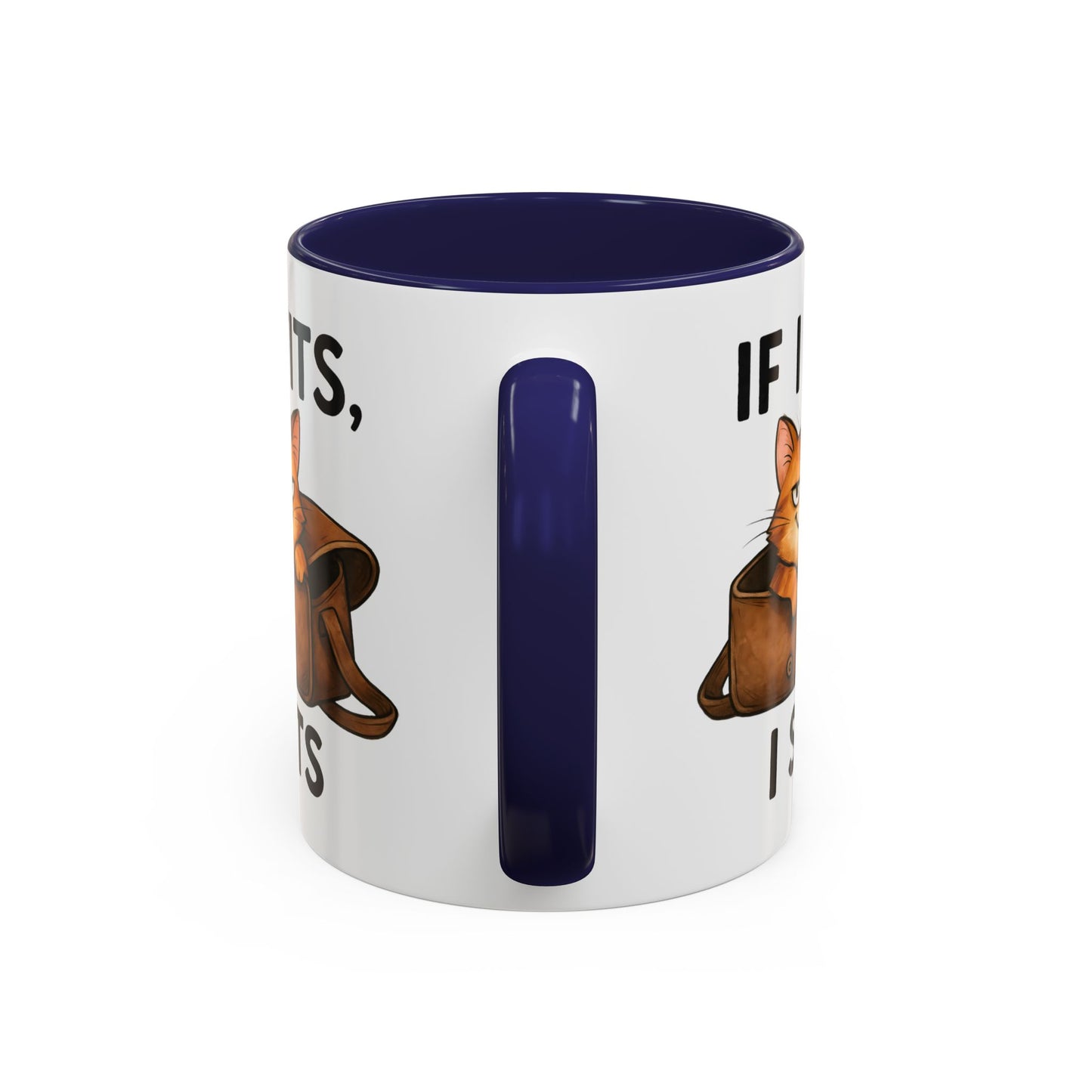 Animal Mug - If I Fits I Sits