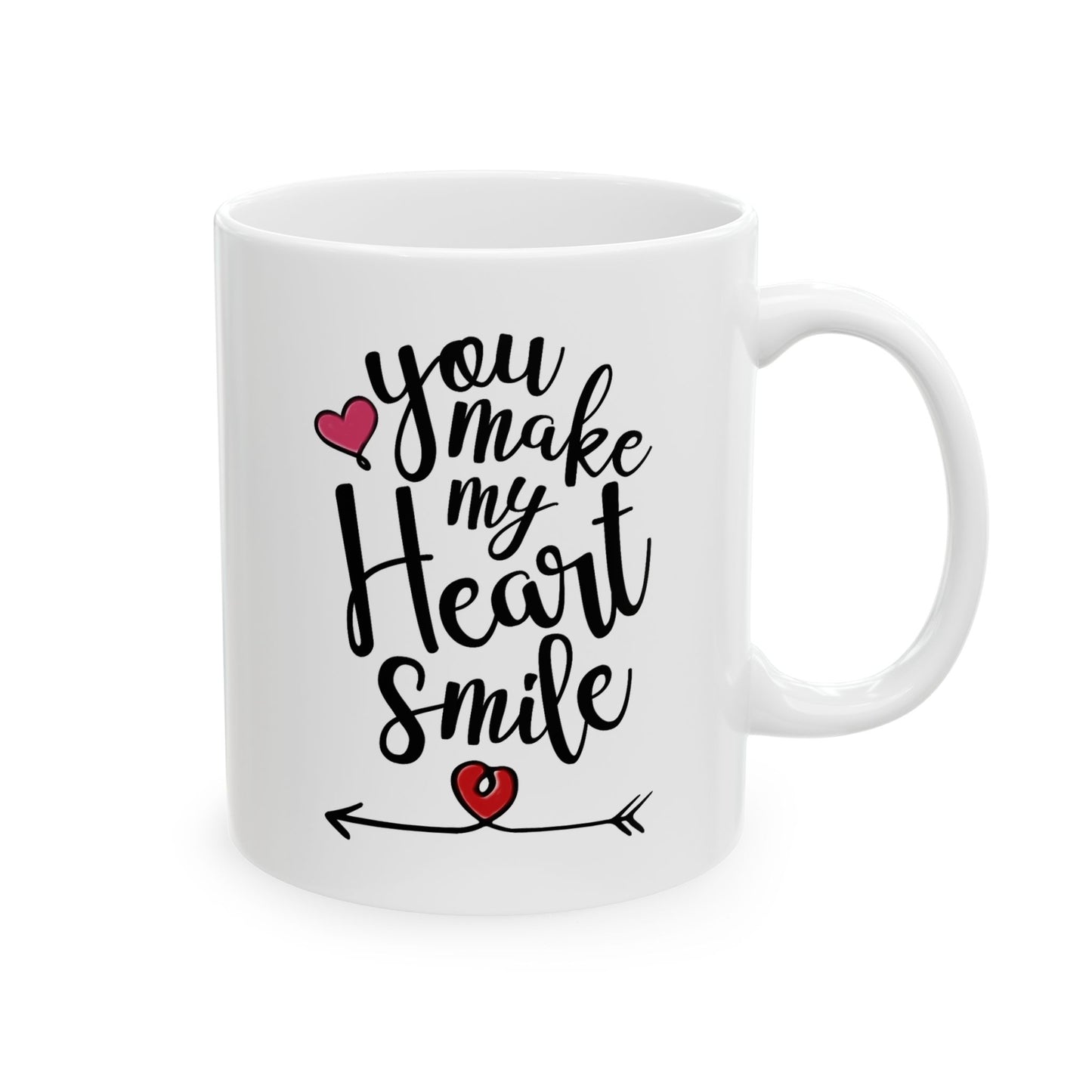 Valentine's Day Mug - You Make My Heart Smile