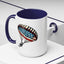 4th of July Mug - Airborne Soldier Parachute Flag